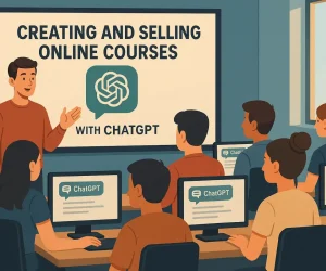 Создание и продажа обучающих курсов, написанных с поддержкой ChatGPT