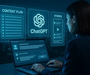 Как вести социальные сети с ChatGPT: контент-план, посты, сторис